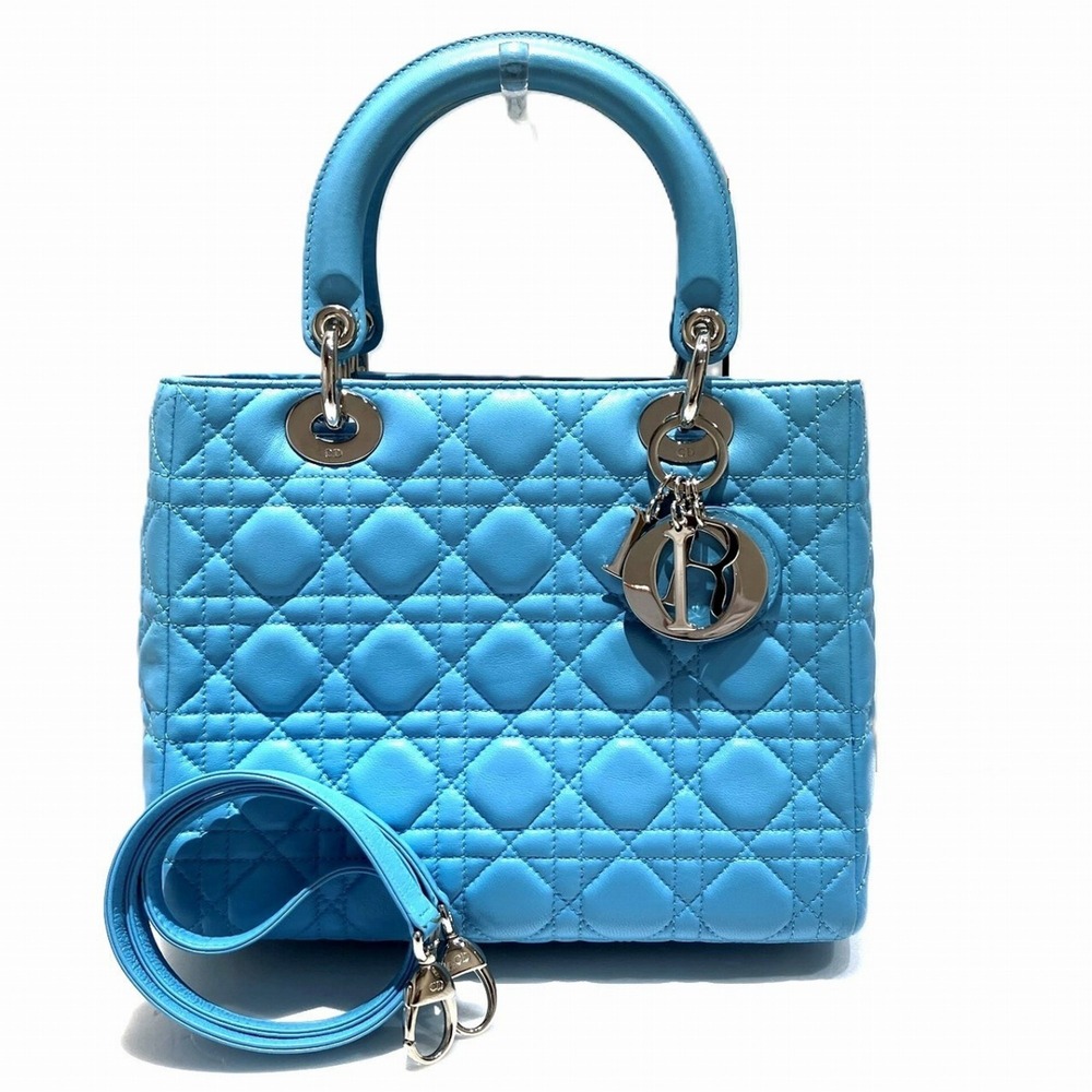 Christian Dior Lady handbag, Cannage leather.